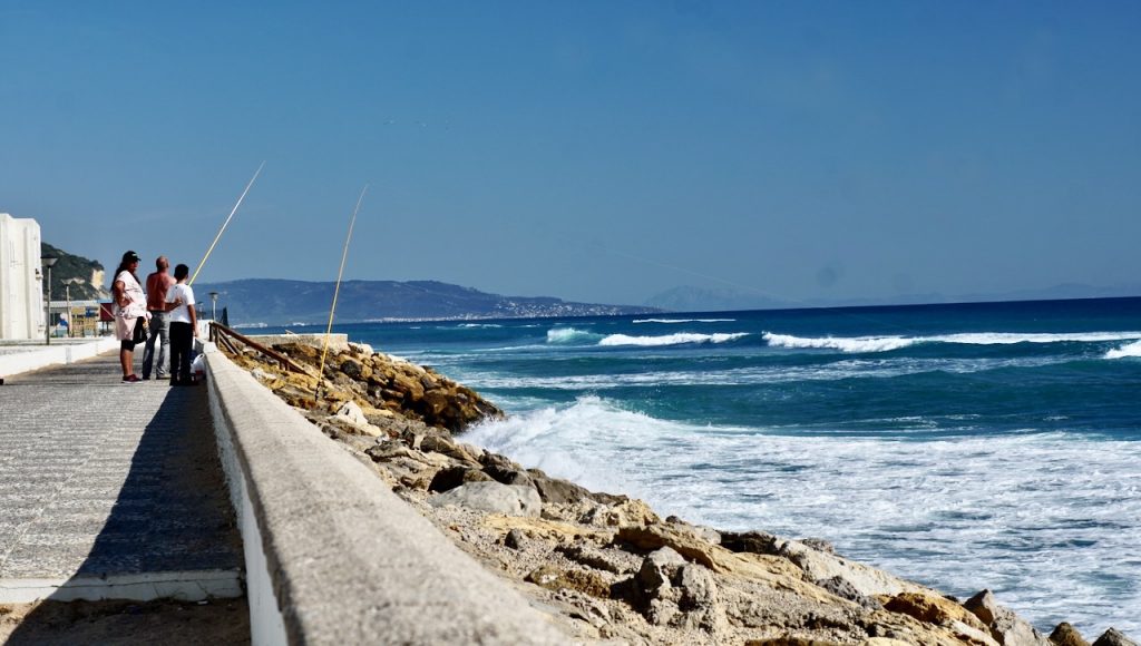 The Atlantic coast south of Cadiz. 